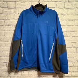 The North Face Men's Blue and Gray Jacket XXL